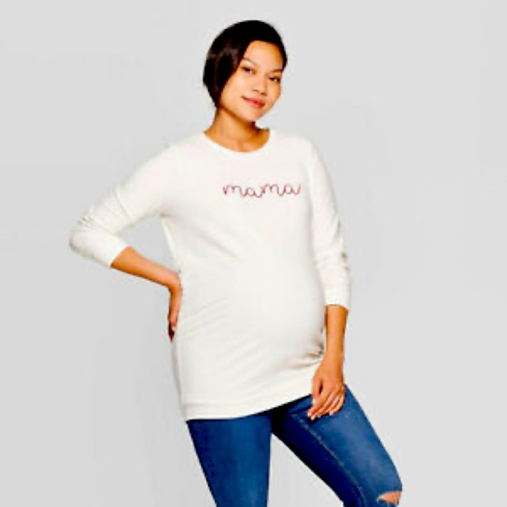 Isabel maternity mama sweatshirt